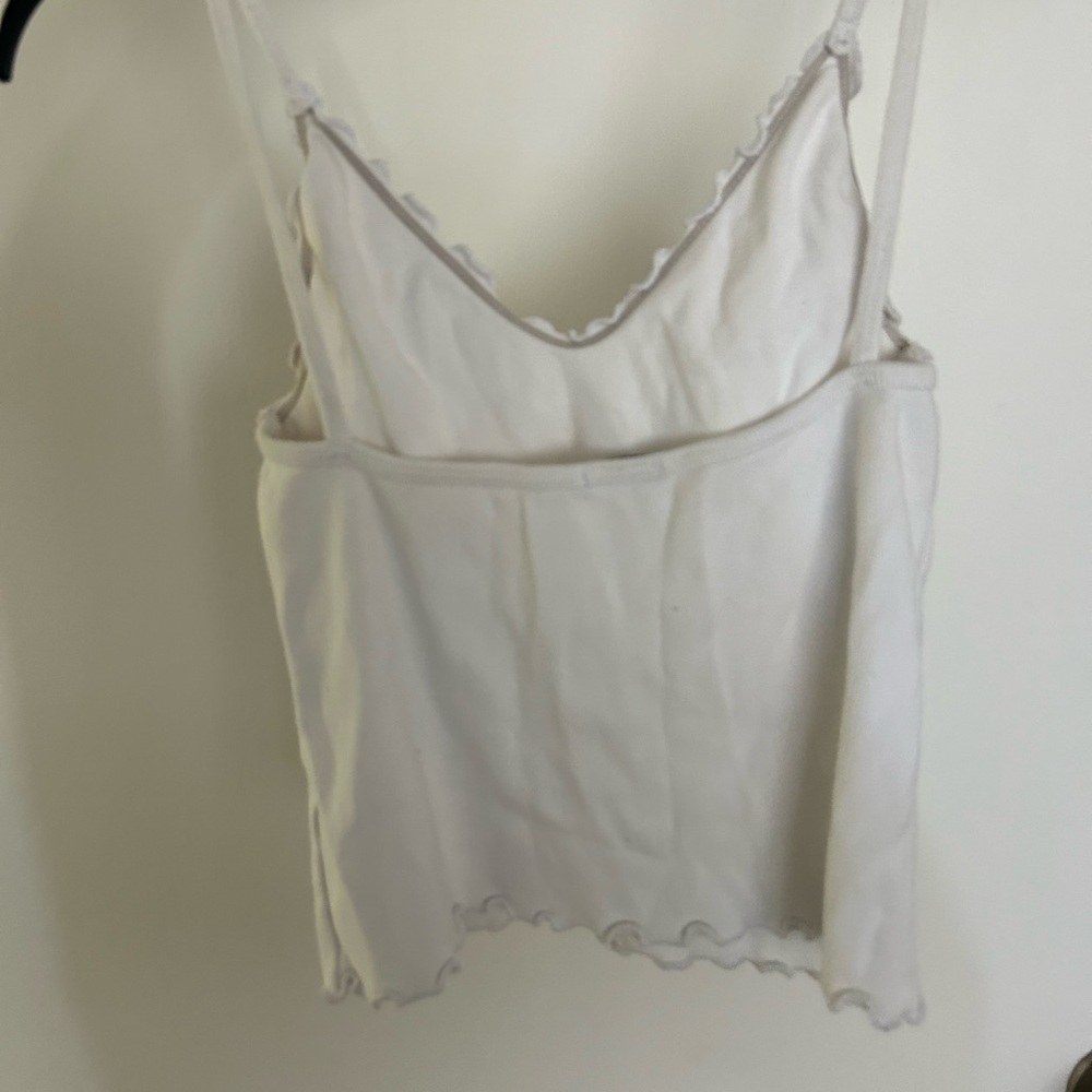 Brandy Melville Ruffle Tank Top - Picture 3 of 3